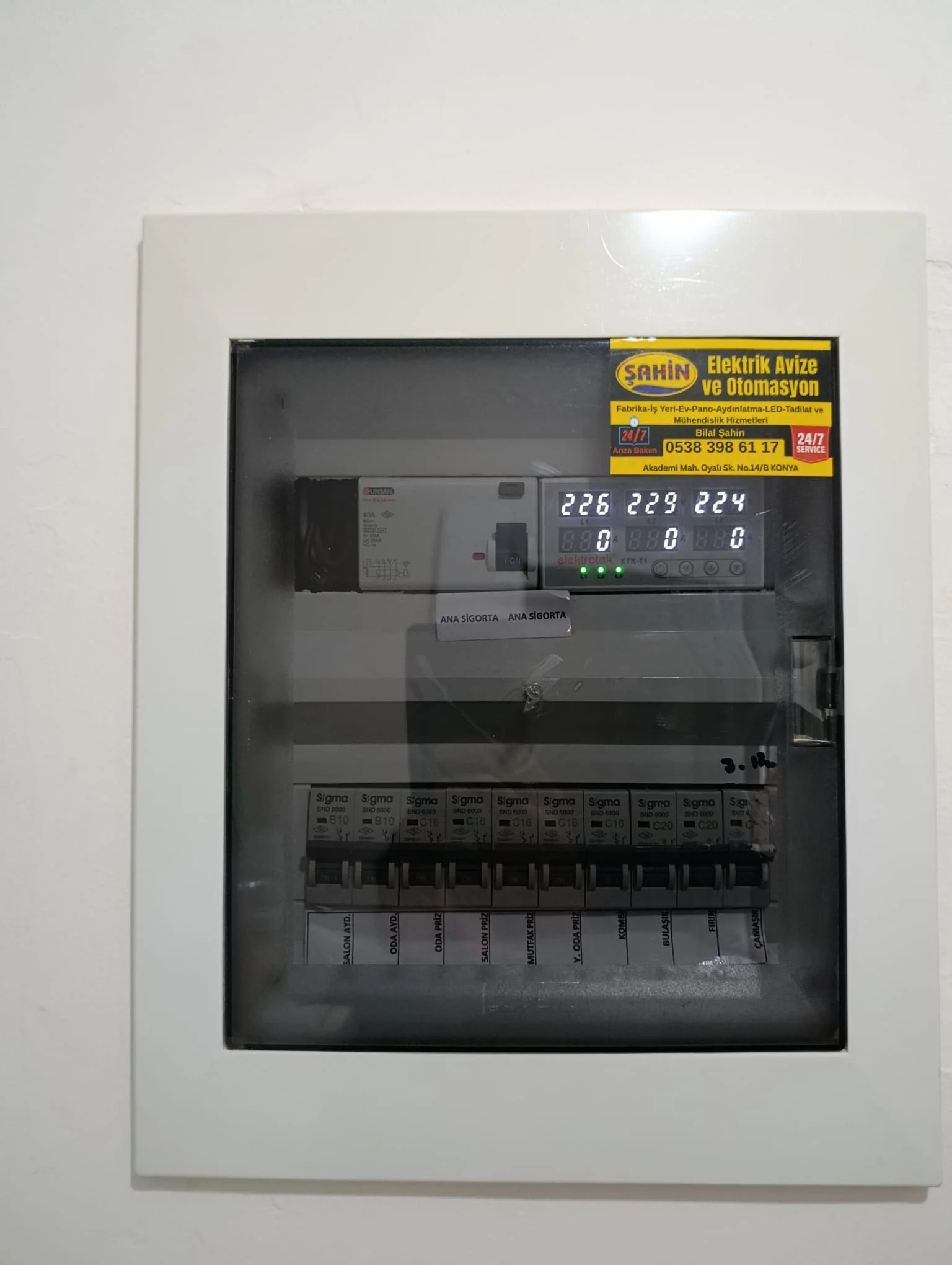 Elektrik Tesisatı — Konya Elektrik Tesisatı Hizmeti